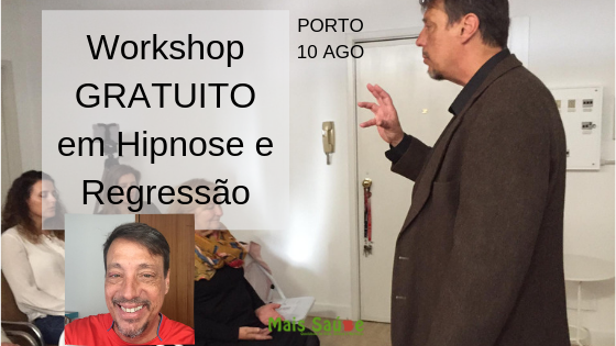 workshop de hipnose e regressão